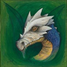 Drac blau, Dragon azul. Drawing, Traditional illustration, Acr, and lic Painting project by El Culmadu - 12.19.2019