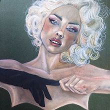 Mi Proyecto del curso: Ilustración con pastel y lápices de colores. Traditional illustration project by Fernanda Ragazzini - 12.20.2019