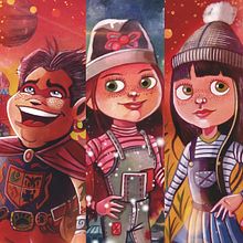 Ilustración infantil. Un proyecto de Diseño editorial e Ilustración tradicional de Juan Monzón Barrado - 20.12.2019