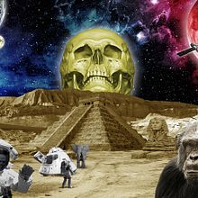 Major Tom Ein Projekt aus dem Bereich Collage, Concept Art, Fotoretuschierung, Design und Digitales Design von Lokopanxo Art - 20.12.2019