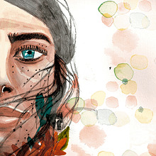 Mi Proyecto del curso: Retrato ilustrado en acuarela. Un proyecto de Dibujo de Sandra Sánchez Jaut - 20.12.2019