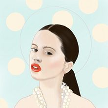 Mi Proyecto del curso: Técnicas digitales de retrato ilustrado. Projekt z dziedziny  R i sunek użytkownika sandra huertas - 21.12.2019
