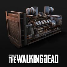 Overkill's The Walking Dead - Props. 3D, Game Development, 3D Design, Game Design, 3D Modeling, and Video Games project by David Chumilla - 12.22.2019