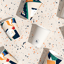 Napaholic Coffee. Art Direction, Design, and Graphic Design project by Thanh Nguyen - 12.23.2019