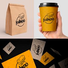KUBANO, Sandwiches. Suiza_Brand Identity.. Un proyecto de Br, ing e Identidad, Diseño y Diseño gráfico de Alex Carcedo - 23.12.2019