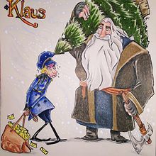 Ilustración de personajes. Desenho e Ilustração tradicional projeto de Malinaly Romero - 24.12.2019