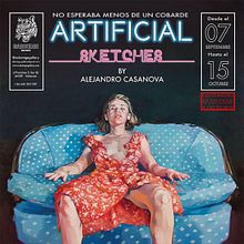 ARTIFICIAL SKETCHES. Painting project by Ale Casanova - 12.24.2018