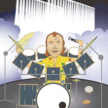 Retrato Phil Collins. Een project van  van Diego Spi - 30.05.2020