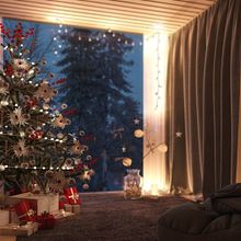 Suav wishes you Merry Christmas . 3D, Architecture, and Creativit project by Suav - 12.24.2019