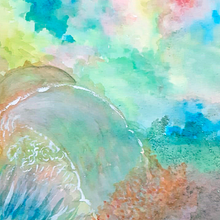 Projeto final: universo em expansão. Watercolor Painting project by Graziela Pachane - 12.24.2019