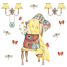 Hotel Moonrise. Mi Proyecto del curso Ilustración comercial con lápices de colores. Pencil Drawing, and Traditional illustration project by Marisa Licata - 12.24.2019