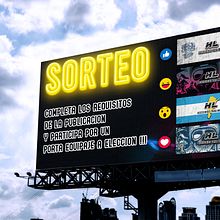 Mokup de cartel para sorteo . Graphic Design project by Carlos Hernández - 12.24.2019