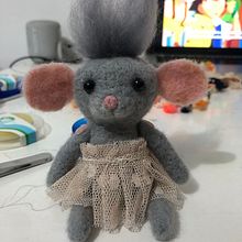 Ratita Troll . Sewing, and Sculpture project by Alicia - 12.24.2019