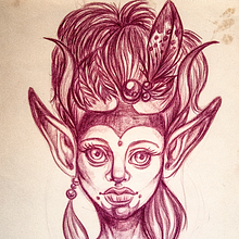 BOCETOS DIOSAS. Un progetto di Disegno a matita, Disegno artistico e Illustrazione tradizionale di Úrsula Gutiérrez Iranzo - 26.12.2015