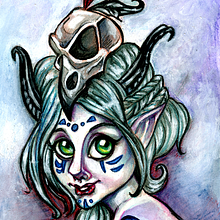 TRIBAL. Un progetto di Disegno, Disegno artistico, Illustrazione tradizionale e Pittura ad acquerello di Úrsula Gutiérrez Iranzo - 26.04.2015