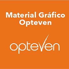 Material Gráfico Corporativo Opteven. Een project van  Creativiteit,  Art direction,  Ontwerp y Grafisch ontwerp van Carlos Pérez de Felipe - 26.12.2019