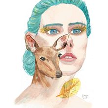 Mi Proyecto del curso: Técnicas experimentales de acuarela para principiantes  . % Lorena Gómez Núñez tarafından hazırlanan Kalem Çizimi, Portre Çizimi, Gerçekçi Çizim, Sulubo, Ve a Resim projesi - 12.27.2019