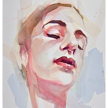 RETRATOS EN ACUARELA. Watercolor Painting project by Ale Casanova - 12.27.2019
