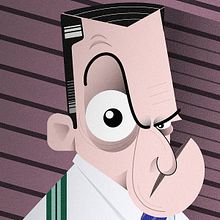 Manu200 (Mi Proyecto del curso: Retrato geométrico minimalista). Un progetto di Illustrazione tradizionale di Manu M. - 27.12.2019
