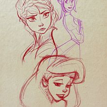 Disney styles. Un proyecto de Ilustración tradicional, Ilustración digital e Ilustración infantil de La Cosecha Estudio Creativo - 28.12.2019