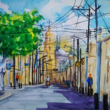 Un poco de mi ciudad. Een project van  Beeldende kunst van Miguel Sánchez - 28.12.2019