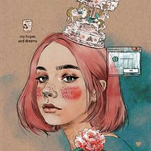 Mi Proyecto del curso: Técnicas de ilustración con acuarela digital. Traditional illustration, Digital Illustration, and Watercolor Painting project by Vrigit Smith - 12.28.2019