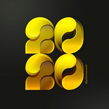 Feliz año 2020!. Design, Logo Design, Traditional illustration, Digital Illustration, Vector Illustration, and Digital Lettering project by Julio Ríos - 12.29.2019