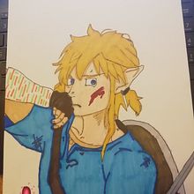 Link The Legend of zelda. Pencil Drawing project by thomasdg - 12.29.2019