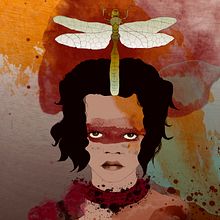 the kid and the dreagonfly. Un progetto di Illustrazione digitale di mluz_coello - 29.12.2019