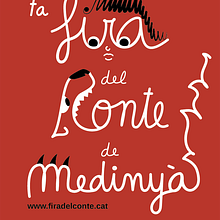 Prospuestas para la imagen de la Fira del Conte de Medinyà. Poster Design, and Graphic Design project by Neus Oriol Montes - 12.30.2016