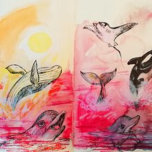 Mi Proyecto del curso: Técnicas de ilustración para desbloquear tu creatividad. Sketching, Creativit, Drawing, Artistic Drawing, and Traditional illustration project by Miriam González Gil - 12.30.2019
