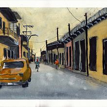 Paisajes urbanos en acuarela. Watercolor Painting project by Regina von Reitzenstein - 01.03.2020
