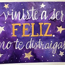 Mi Proyecto del curso: Caligrafía con pinceles de agua para principiantes. Lettering project by Natalia Jonard - 12.30.2019