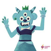 Mi Proyecto del curso: Diseño e ilustración de personajes increíbles Ein Projekt aus dem Bereich Kreativität, Zeichnung, Design von Figuren, Traditionelle Illustration, Digitale Illustration und Kinderillustration von Candy Boy - 30.12.2019