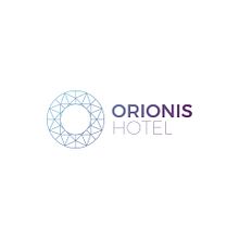 Orionis Hotel logo. Een project van  Br, ing en identiteit, Posterontwerp, Logo-ontwerp, Redactioneel ontwerp y Grafisch ontwerp van Laura Sala - 02.01.2020