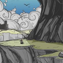 Mi Proyecto del curso: Concept Art: introducción al diseño de escenarios. Un proyecto de Concept Art e Ilustración digital de Raulo Vera - 03.01.2020