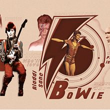 David Bowie: Collage digital para medios editoriales. Collage, Creativit, Digital Design, and Editorial Design project by Margarita Velio Mejia Marin - 01.03.2020