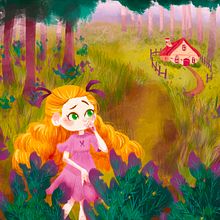 Mi Proyecto del curso: Risitos de Oro. Projekt z dziedziny Design, Projektowanie postaci, Ilustracja c, frowa i Ilustracje dla dzieci użytkownika Sinai Wright - 01.02.2020
