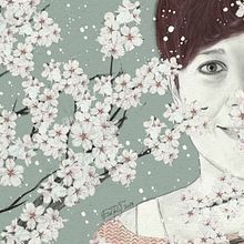 Autoretrato primavera. Un proyecto de Bellas Artes, Diseño digital e Ilustración digital de Eva Ricart Tapia - 03.01.2020