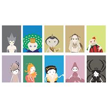 Animalia Portraits. Un progetto di Illustrazione tradizionale e Character design di aissumi - 06.01.2020