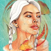 My personnal project. Un progetto di Design digitale, Illustrazione tradizionale e Pittura ad acquerello di Claudine Dufour - 30.12.2019