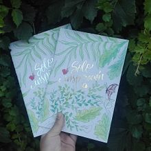 Proyecto acuarelas aplicadas a libretas. Traditional illustration, Lettering, and Watercolor Painting project by M vicky Carballo - 01.06.2020