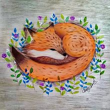 Mi Proyecto del curso: Acuarela sobre madera. Un progetto di Illustrazione tradizionale di Andrea Pazos - 07.01.2020