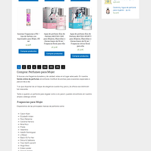 Tienda de Perfumes Online. Web Design project by Jose Luis Torres Arevalo - 01.07.2020