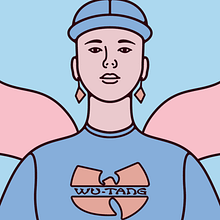 Wu-Tang girl. Un progetto di Illustrazione digitale di Nelson Saucedo - 07.01.2020