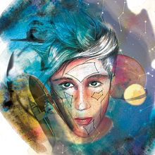 My First Time ;) - Watercolor Star Boy. Projekt z dziedziny Ilustracja c i frowa użytkownika Nicole Hagenhoff - 07.01.2020
