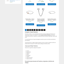 Tienda Pandora . Web Design project by Jose Luis Torres Arevalo - 01.07.2020
