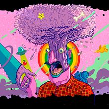 TRIPPY ILLUSTRATION 2019. Een project van Digitale illustratie van Ilustronauta - 07.01.2020