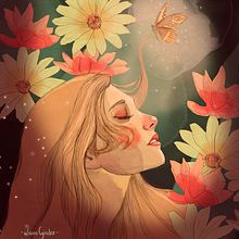 Speed Painting Muse 1. Traditional illustration, and Digital Illustration project by Laura Cyinder - 01.07.2020