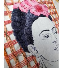 Meu projeto do curso: Criação de retratos bordados. Embroider project by Victória Verd - 01.07.2020